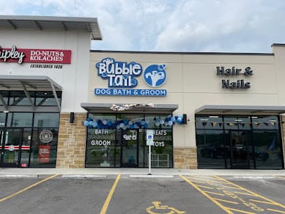 Bubble Tail Dog Bath & Groom